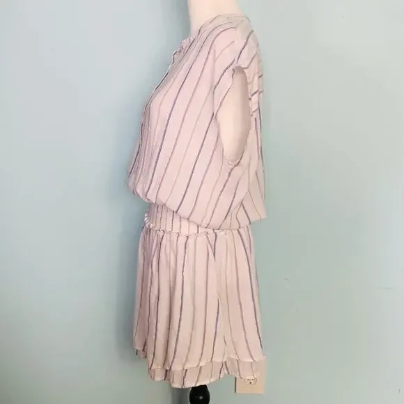 Rails Angelina Woven Dress in Ryland Stripe Size Large - Picture 3 of 9